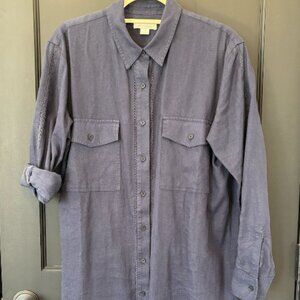 Outerknown Linen Shirt Dress